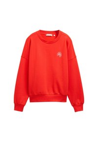 Unausgewählt, scarlet red