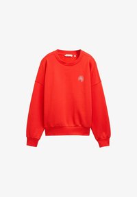 Unausgewählt, scarlet red