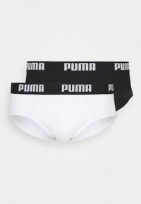 Unselected, white/black