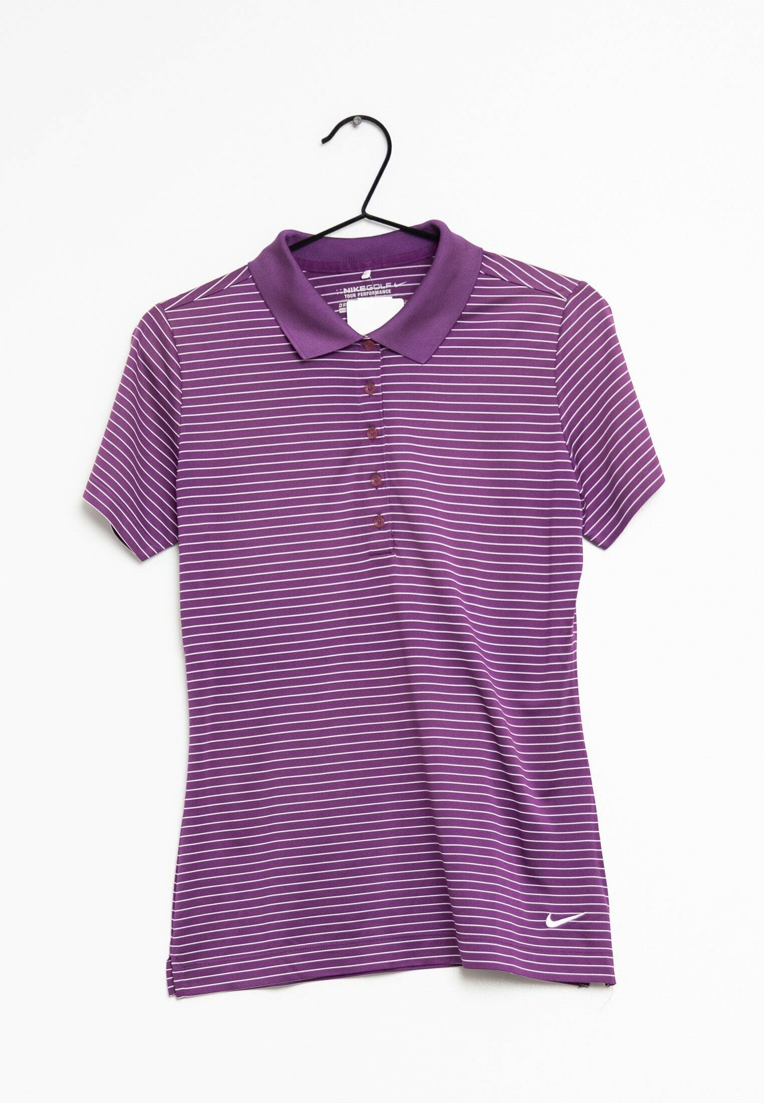 purple nike golf shirt