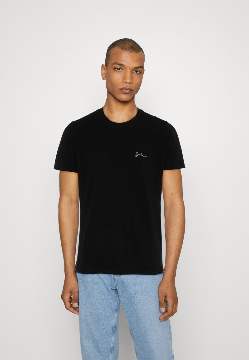 Denham SIGNATURE TEE TShirt basic black/schwarz Zalando.de