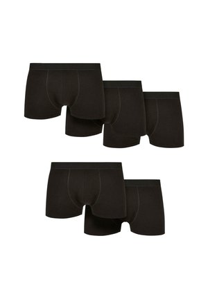 Urban Classics HERREN SOLID SHORTS 5-PACK - Boxerbriefs - schwarz
