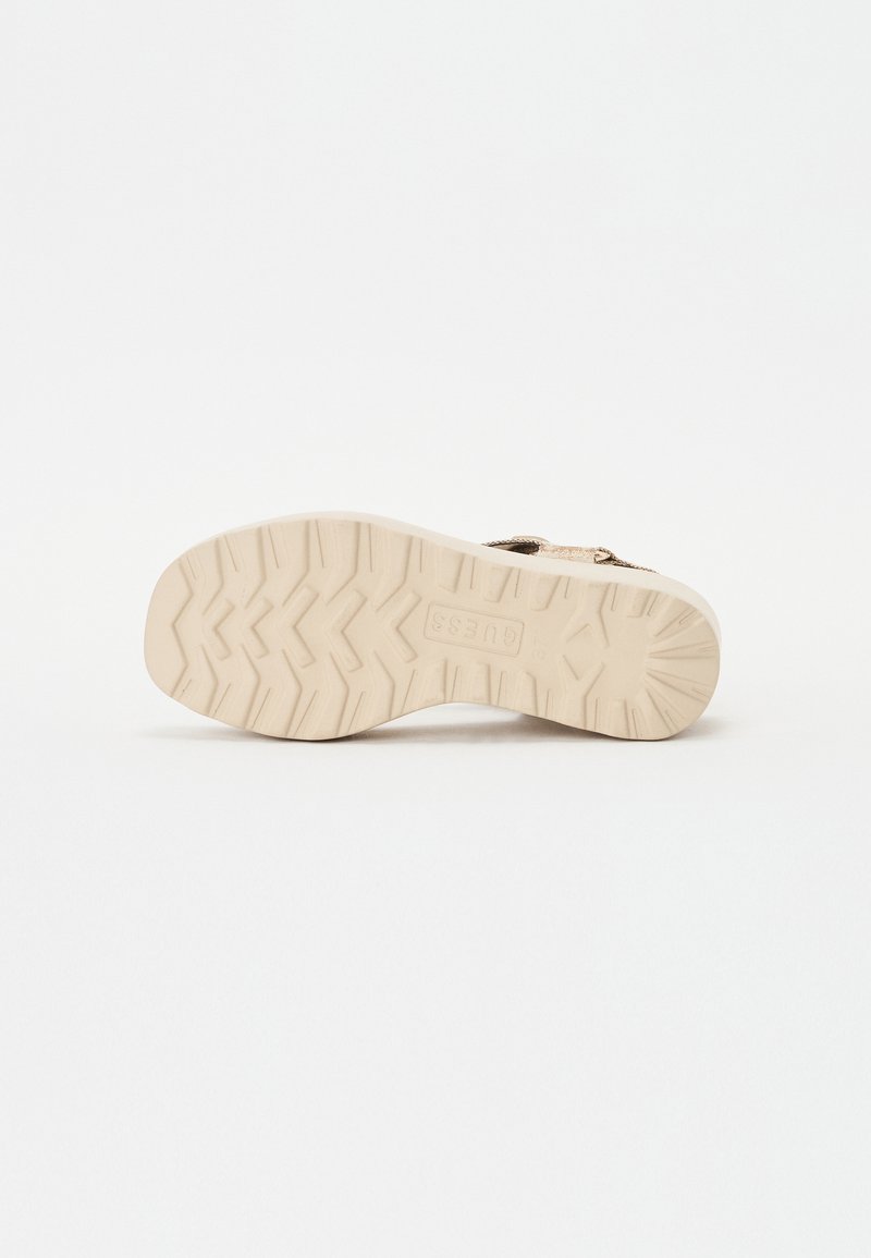 Sandales Compensées Guess à Lanières Marron - Taille 8.5 US - Occasion Excellent état