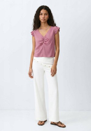 Mango Kids, TEEN - Blouse - mottled bordeaux