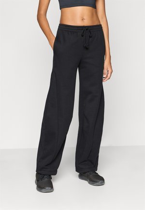 ICONS LOOSE FIT BARREL PANTS - Joggebukse - black