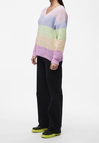 Pieces Stickad tröja - lilac