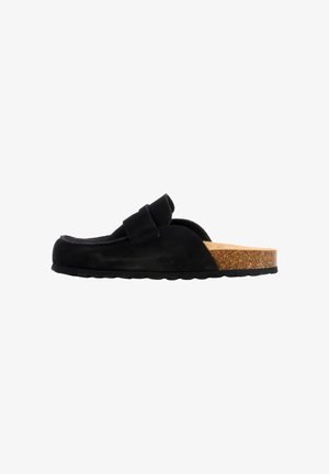 Divine Factory, MULES MOCASSIN THE DIVINE FACTORY NOGA GASSIRETTE - Sandalias planas - noir