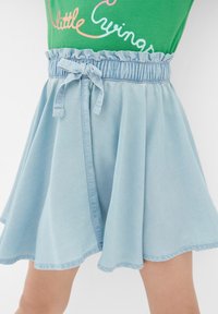 s.Oliver LIGHT ROK - A-lijn rok - arktisblau