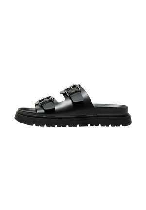 BUCKLED - Mules - black