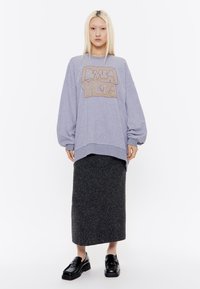 Bimba Y Lola LOGO BORDADO - Sudadera - gris oscuro melange