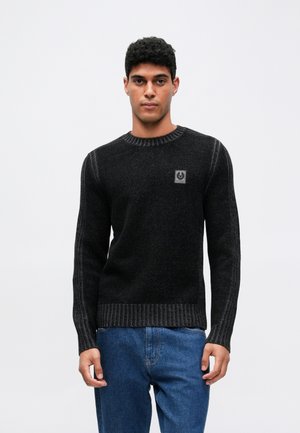 SEASONAL WATCH CREW NECK JUMPER - Pulóver - black/tornado grey