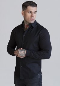 LONG SLEEVE - Vapaa-ajan kauluspaita - black