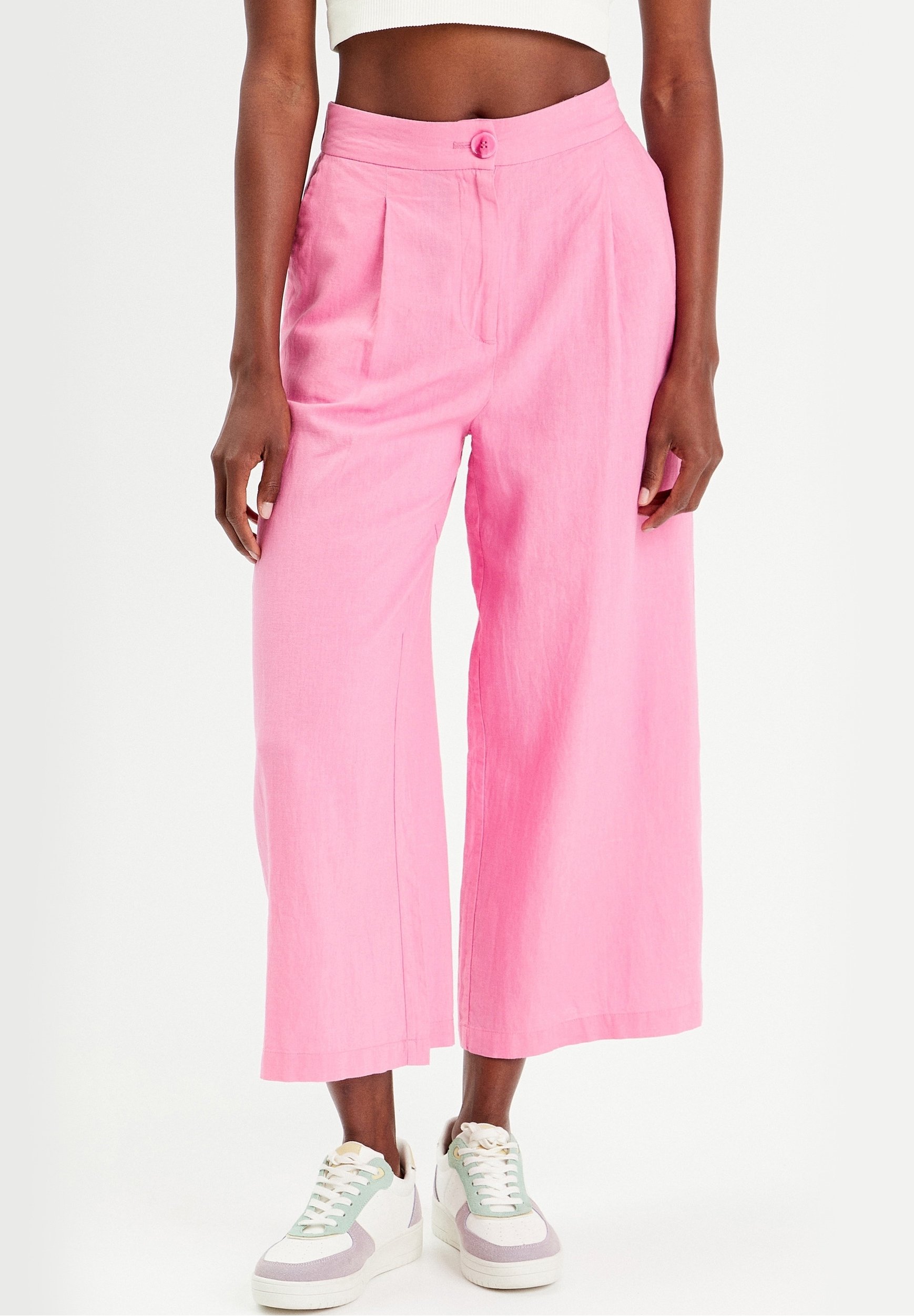 Cache Cache Pantalon classique pink/rose (Seconde main) ZALANDO