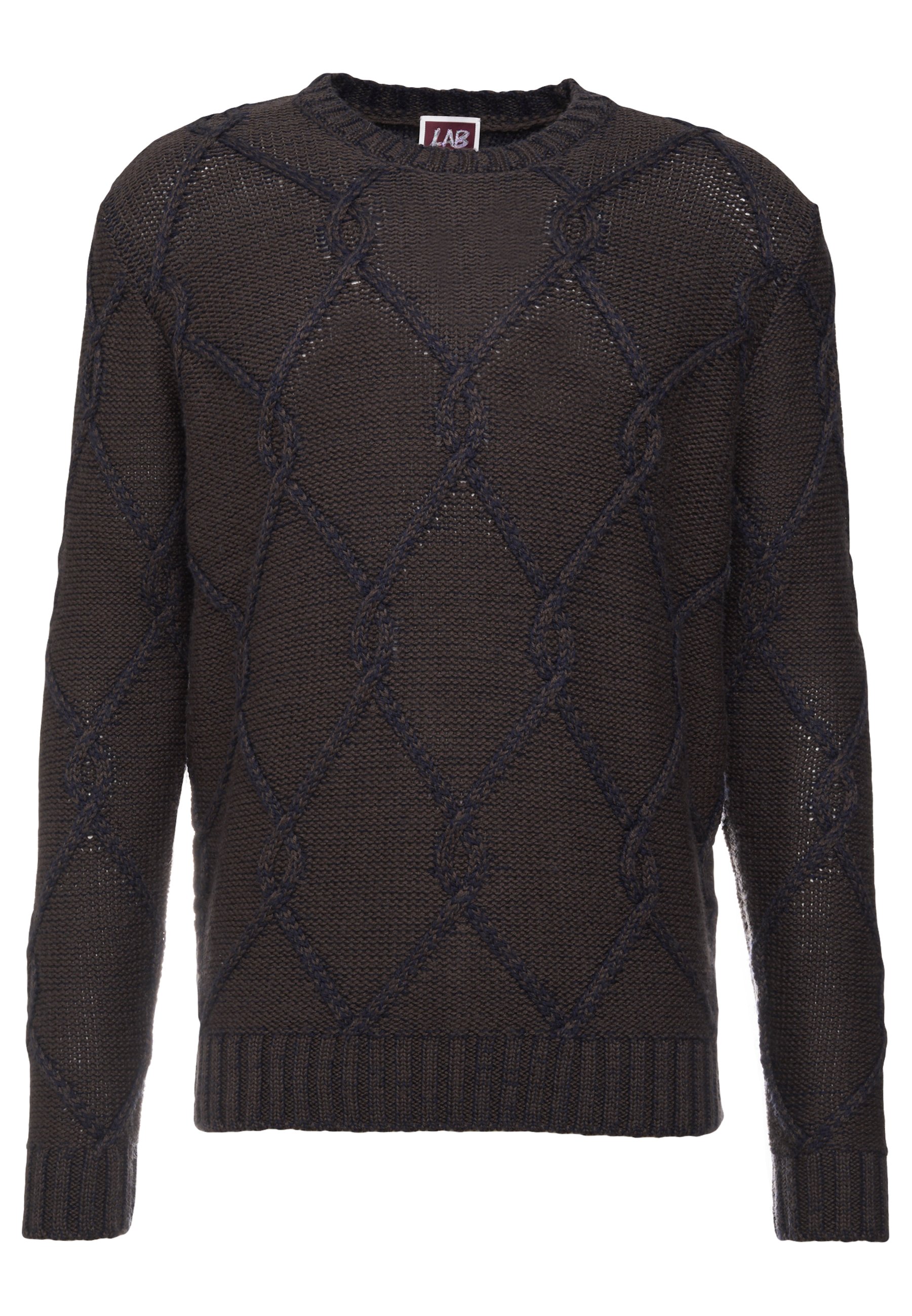 Lab Pal Zileri MAGLIA GIROCOLLO Trui brown Zalando.nl Heren Truien Met Ronde Hals van Pal Zileri | Stylight