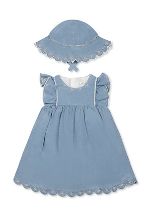 CHLOÉ VESTITI CASUAL MANICA CORTA - Robe de jour - denim