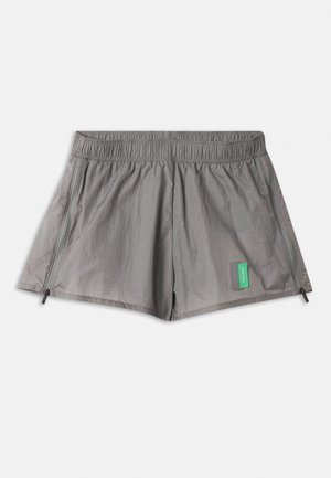 District Vision, ULTRALIGHT ZIPPERED SHORTS - Αθλητικό σορτς - obsidian