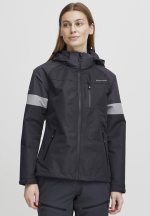 NBTOANA W W-PRO 10.000 WITH WATERPROOF COATING - Waterproof jacket - black