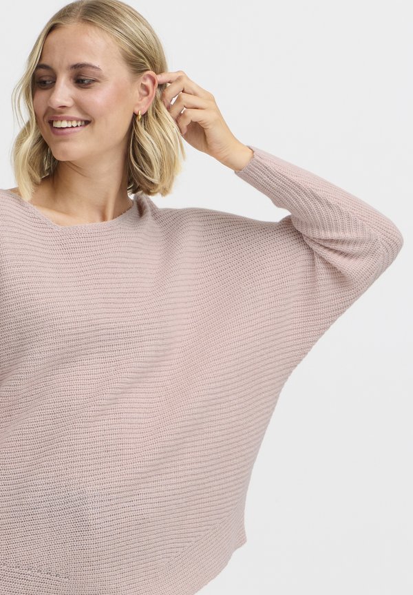 FREretta - Jumper - peachskin melange3