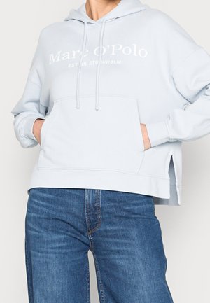 Marc O'Polo Felpa con cappuccio - light blue