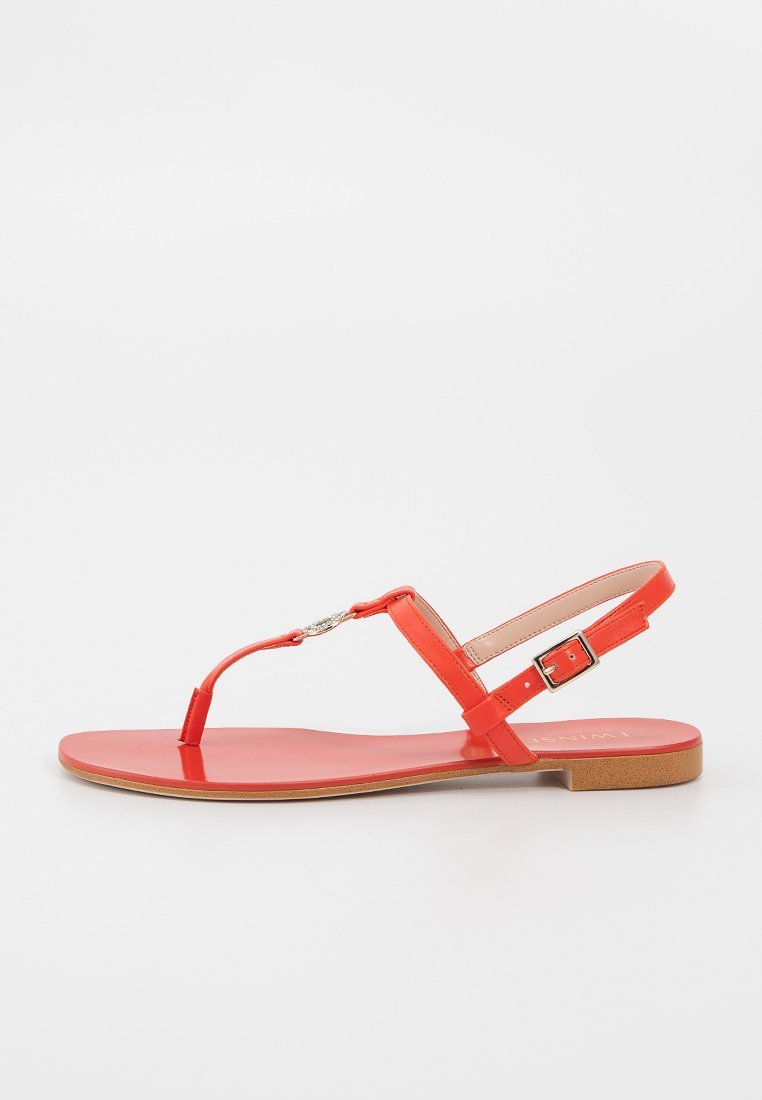 TWINSET Teensandalen oranje TWINSET Teensandalen oranje