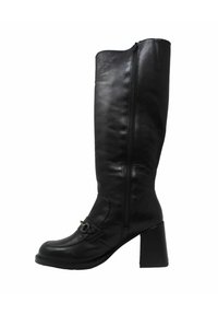 MNG Collection STIVALI - Laarzen met hoge hak - black