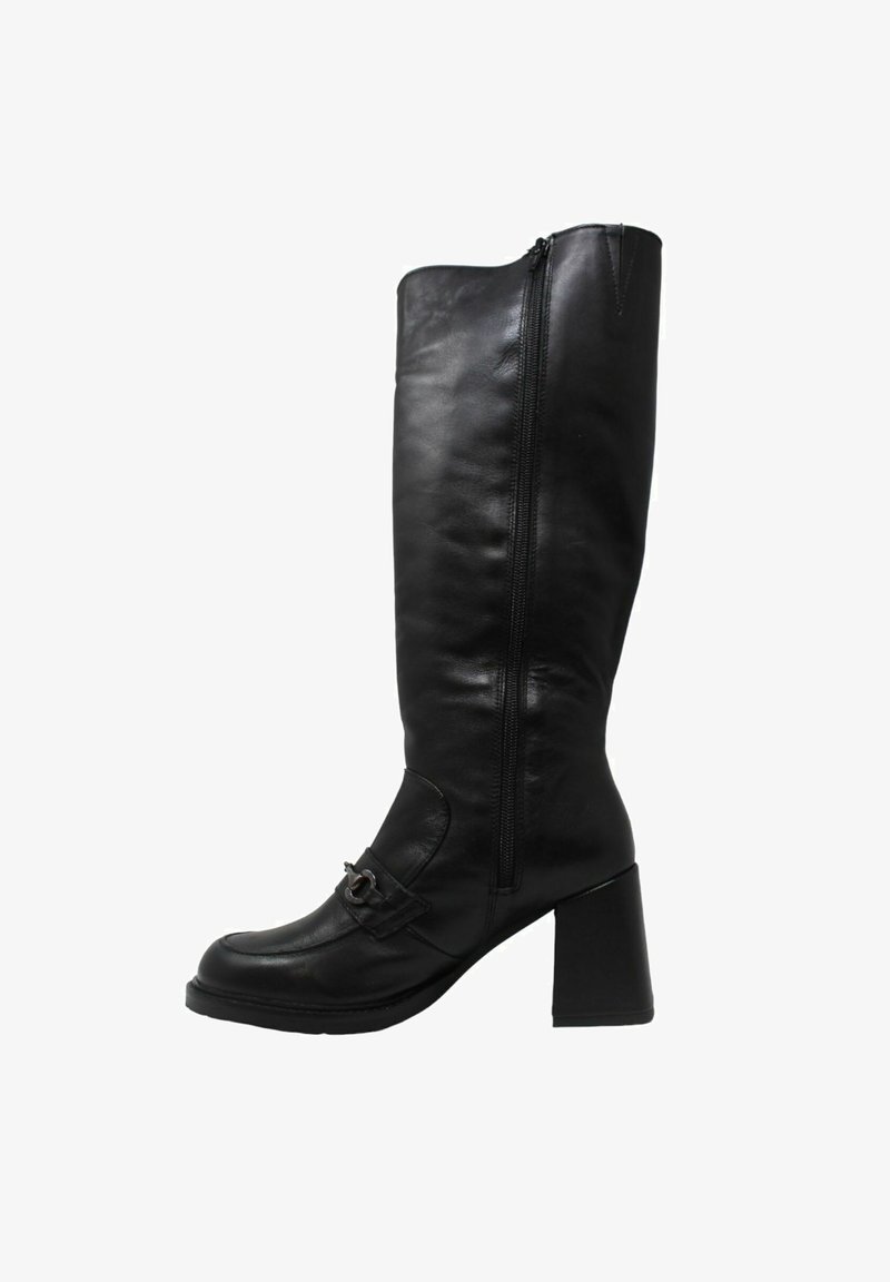 MNG Collection STIVALI - Laarzen met hoge hak - black