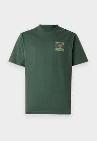 Penfield FOREFOUNDER MOUNTAIN BACK - Apdrukāts T-krekls - cilantro