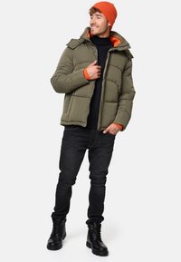 INDICODE JEANS DUNLAP - Vinterjakker - army