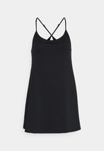 Vestido Reebok Reebok LUX STRAPPY DRESS - Vestido de deporte - black/negro - Zalando.es