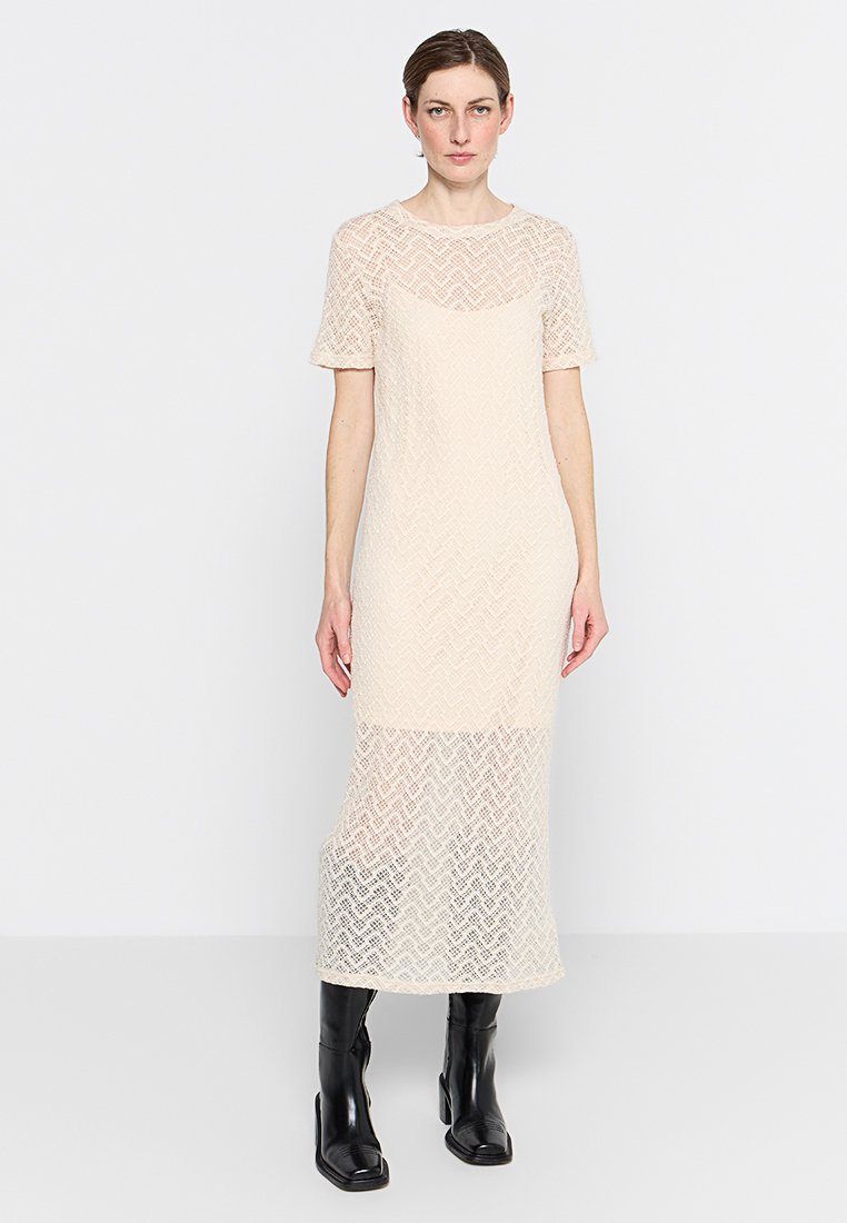 Modström Maxi-jurk beige