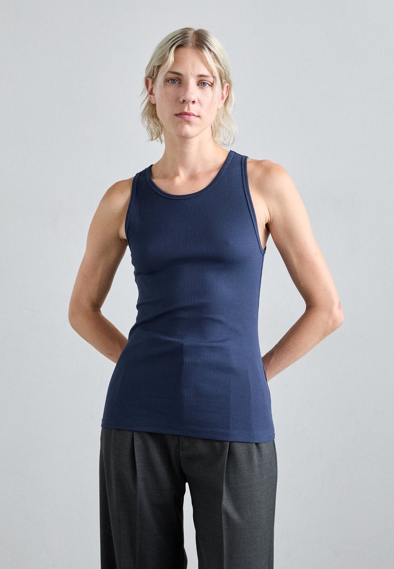 Filippa K TANK - Top - iris blue
