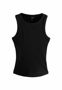 REGULAR FIT - RACER TANK SLEEVELESS - Viršus - black
