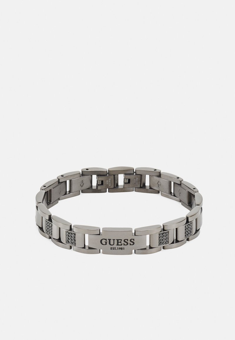 Guess FLAT CHAIN UNISEX - Karkötő - gunmetal