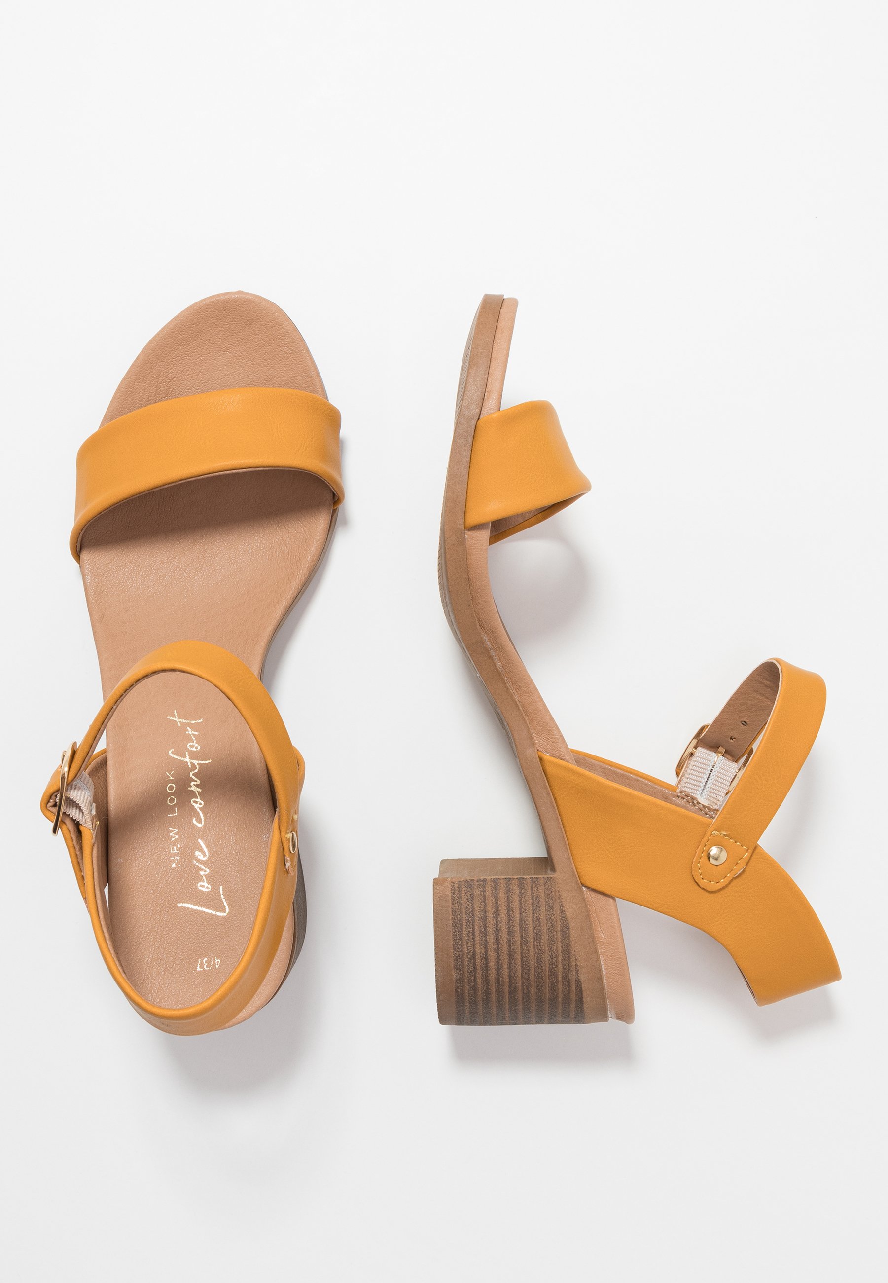 New Look PLATYPUS - Sandaler - mid yellow New Look PLATYPUS - Sandaler - mid yellow
