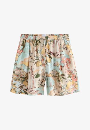 Next, Shorts - pink/lemon print