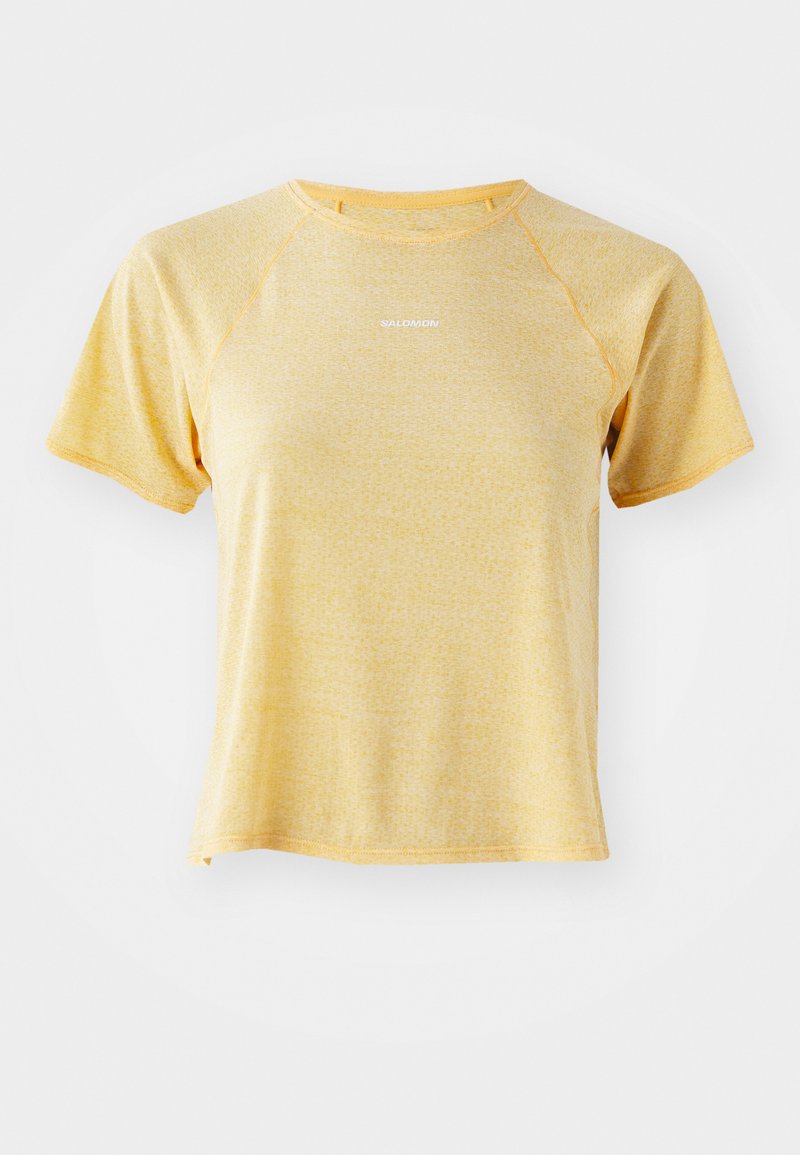 Salomon Sport T-shirt abrikoos Salomon Sport T-shirt abrikoos