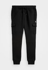 DOUBLE KNIT CARGO JOGGER PANT - Jogginghose - black