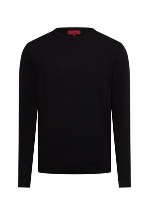 Strickpullover - schwarz