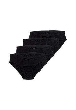 4 PACK - Slip - nero