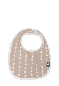 Jollein SLAB FUNKY - 5 PACK - Slabbetje - beige