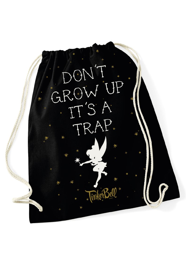 Damen Handtaschen | Nastrovje Potsdam DISNEY TINKERBELL DON'T GROW UP Sporttasche schwarz - WG25071 Damen Handtaschen | Nastrovje Potsdam DISNEY TINKERBELL DON'T GROW UP Sporttasche schwarz - WG25071