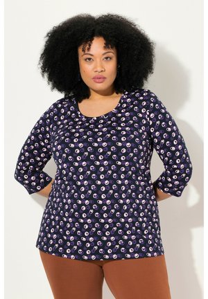 Ulla Popken 3/4 SLEEVE TEE - T-shirt à manches longues - violet