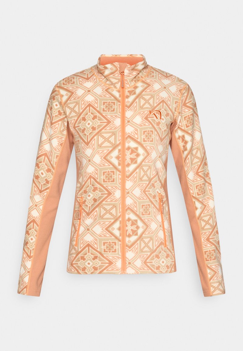 Kari Traa Fleecejas meerkleurig