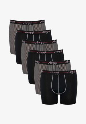Sloggi, Start - 6er Pack Short - Kurze Boxershorts - red dark combination
