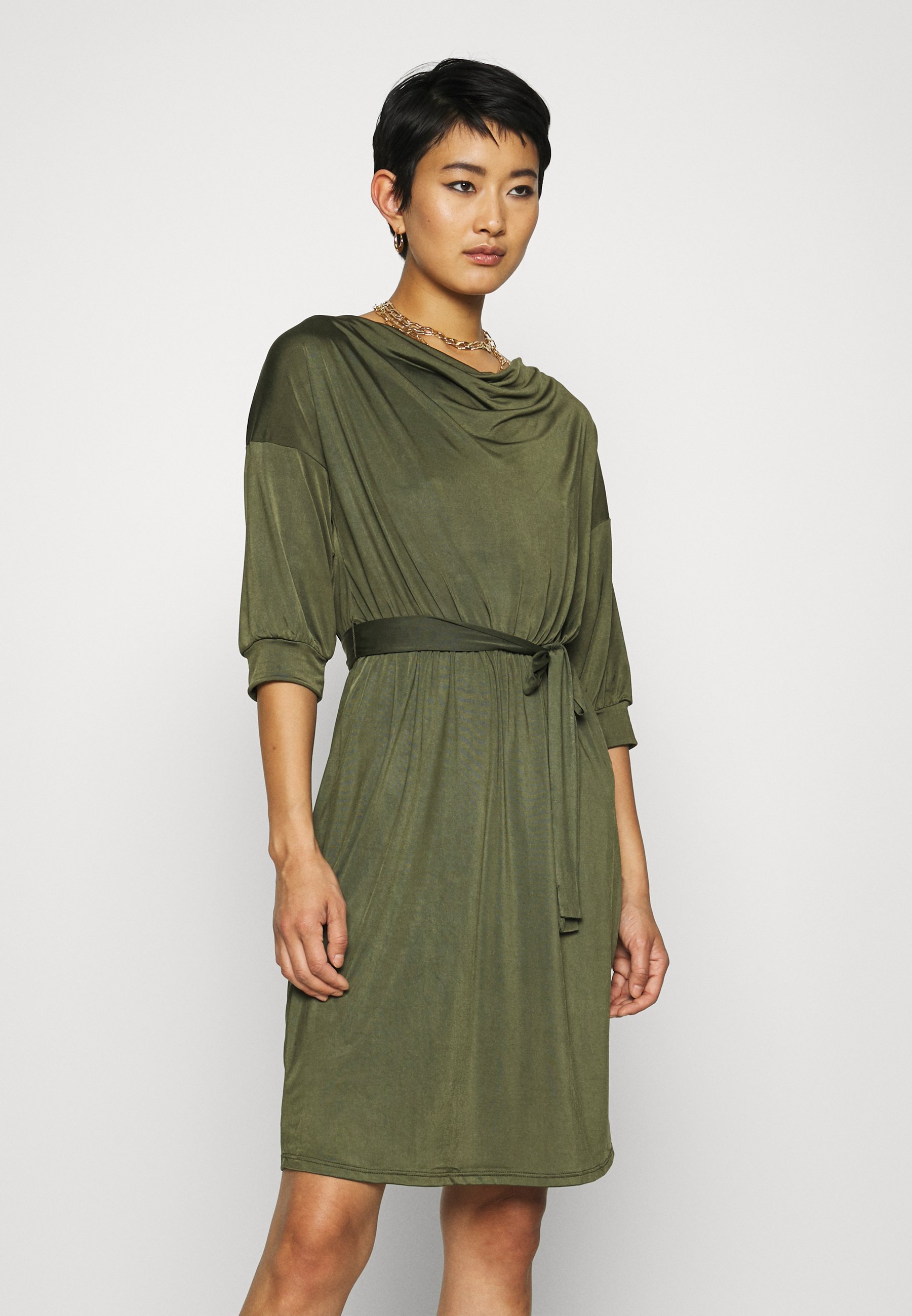 khaki shift dress uk