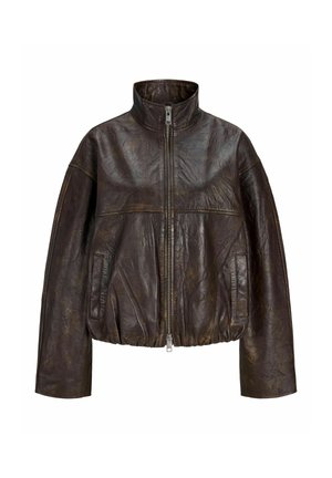 JJXX, BOMBER JACKET JXCHARM BOMBER JACKET - Veste en cuir - bracken