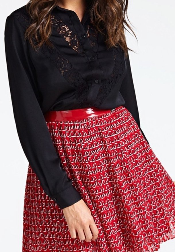 Chemisier Guess By Marciano - Taille S, Motifs Floraux, Manches Longues, Neuf Avec Étiquettes