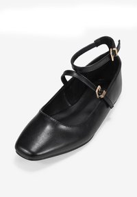 Bosanova Ballerine con cinturino - black