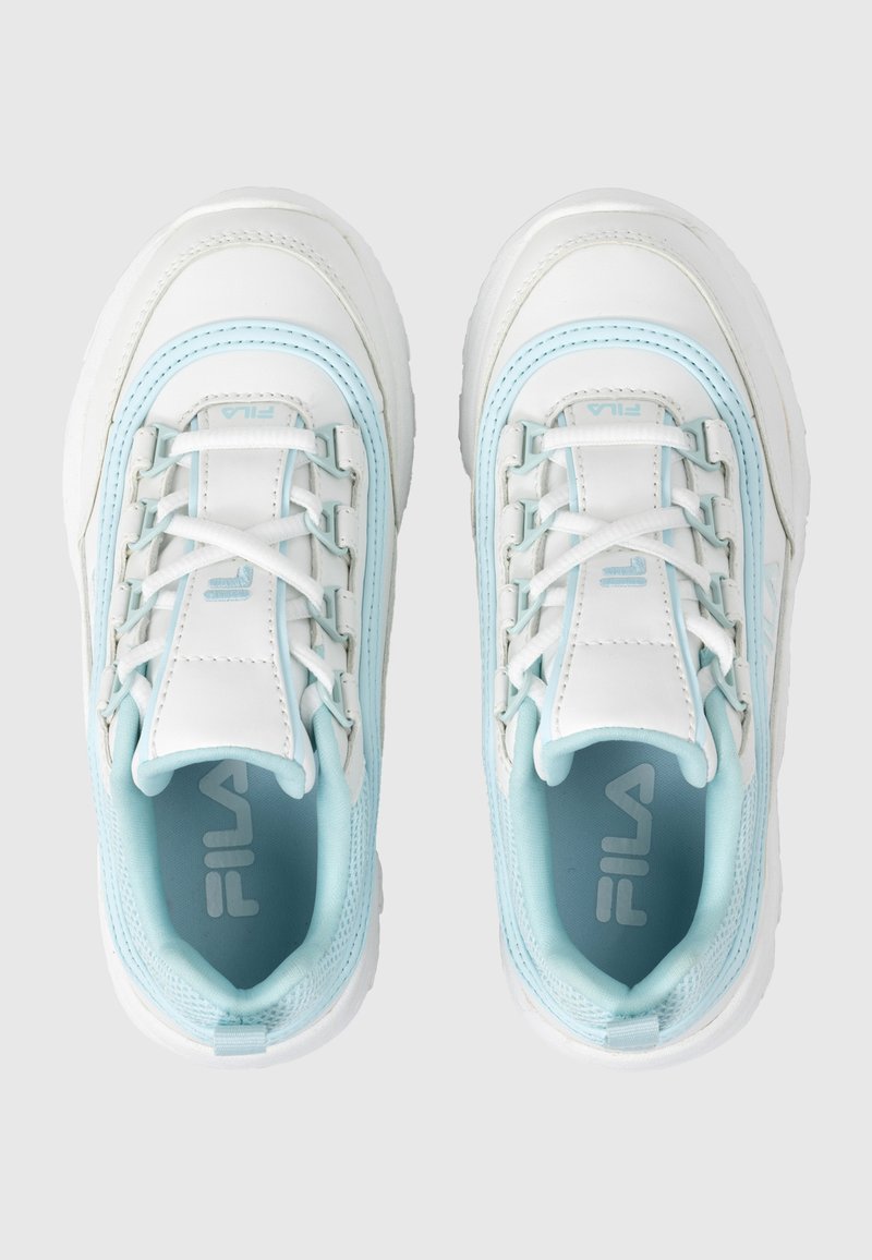 Fila STRADA LOGO Sneakers basse white blue glow/bianco