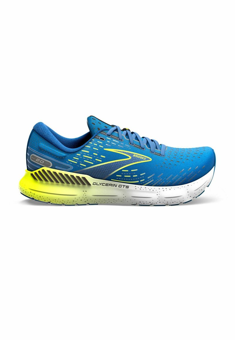 Brooks GLYCERIN GTS 20 Laufschuh Stabilität blue nightlife white
